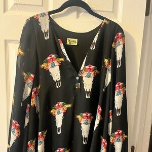 Show me your MuMu-size small long sleeve midi dress